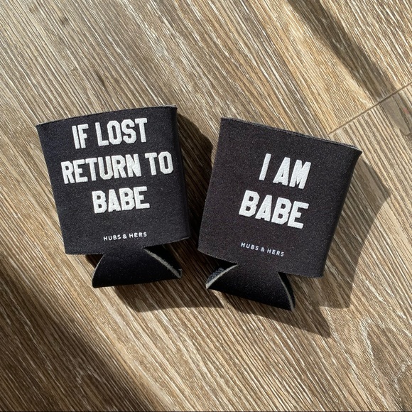 hubs & hers koozie set - Picture 3 of 9